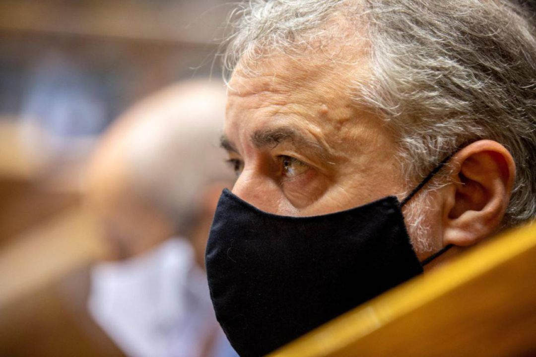 Iñigo Urkullu, en el parlamento vasco Iñigo Urkullu, en el parlamento vasco