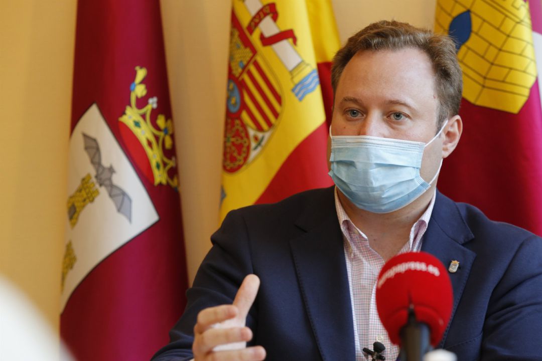 El alcalde de Albacete, Vicente Casañ, en entrevista con Europa Press El alcalde de Albacete, Vicente Casañ, en entrevista con Europa Press