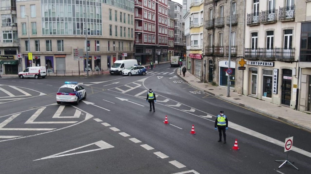 La Policía Local de Lugo denuncia en un día ocho incumplimientos en el uso de la mascarilla La Policía Local de Lugo denuncia en un día ocho incumplimientos en el uso de la mascarilla