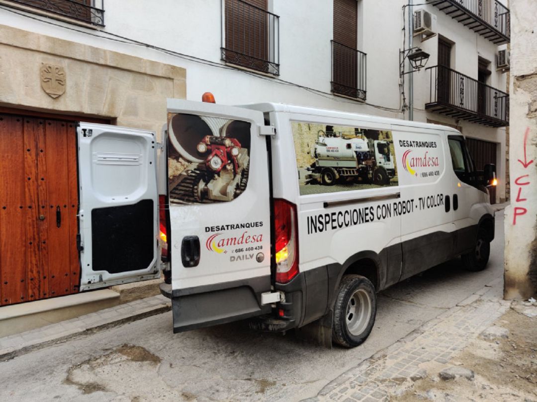 Uno de los vehículos de inspección de Camdesa Uno de los vehículos de inspección de Camdesa