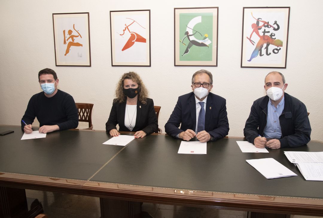 Firma creación comisión en Diputación de Castellón Firma creación comisión en Diputación de Castellón