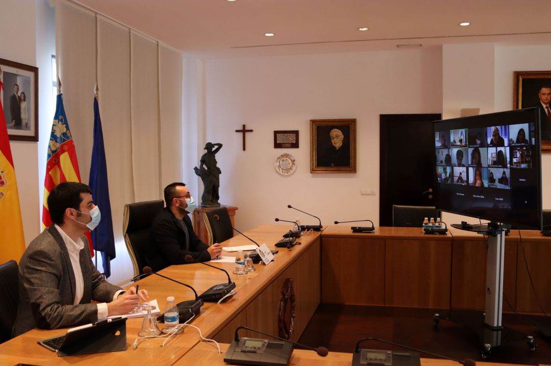 Reunión telemática con entidades sociales Reunión telemática con entidades sociales