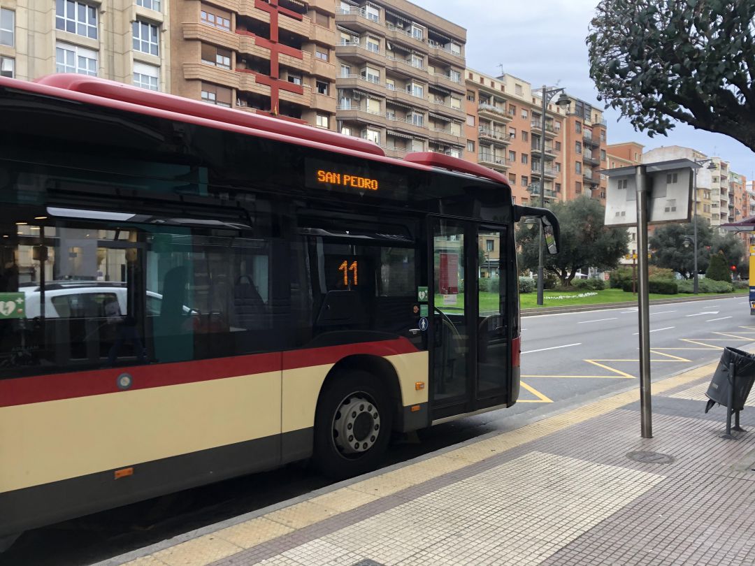 Autobús urbano en Logroño Autobús urbano en Logroño