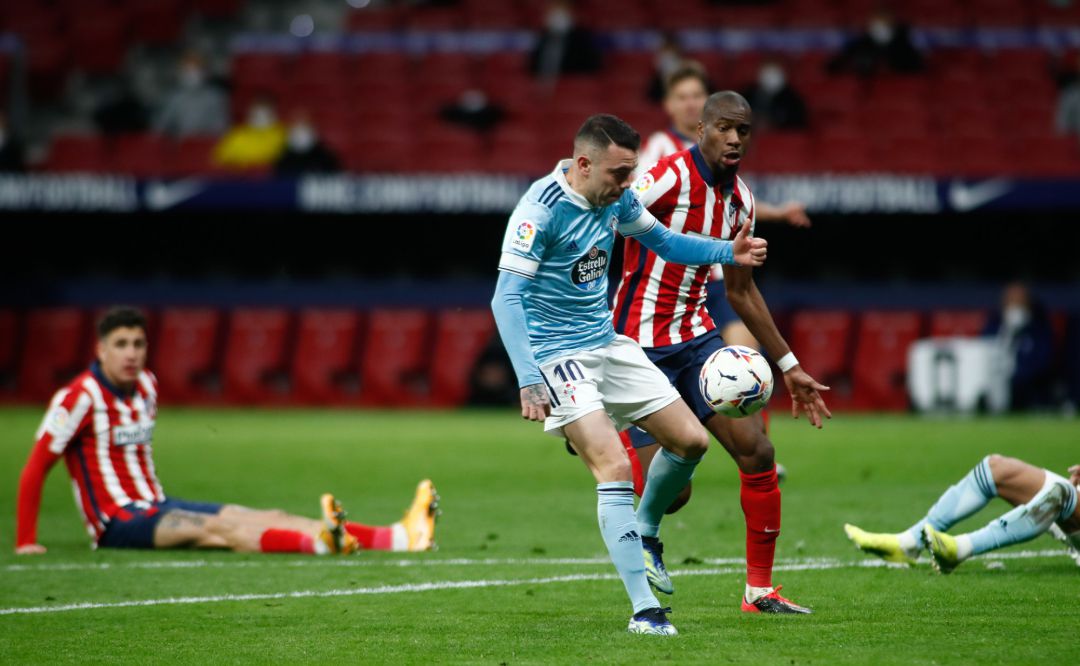 Iago Aspas en el Wanda Metropolitano Iago Aspas en el Wanda Metropolitano
