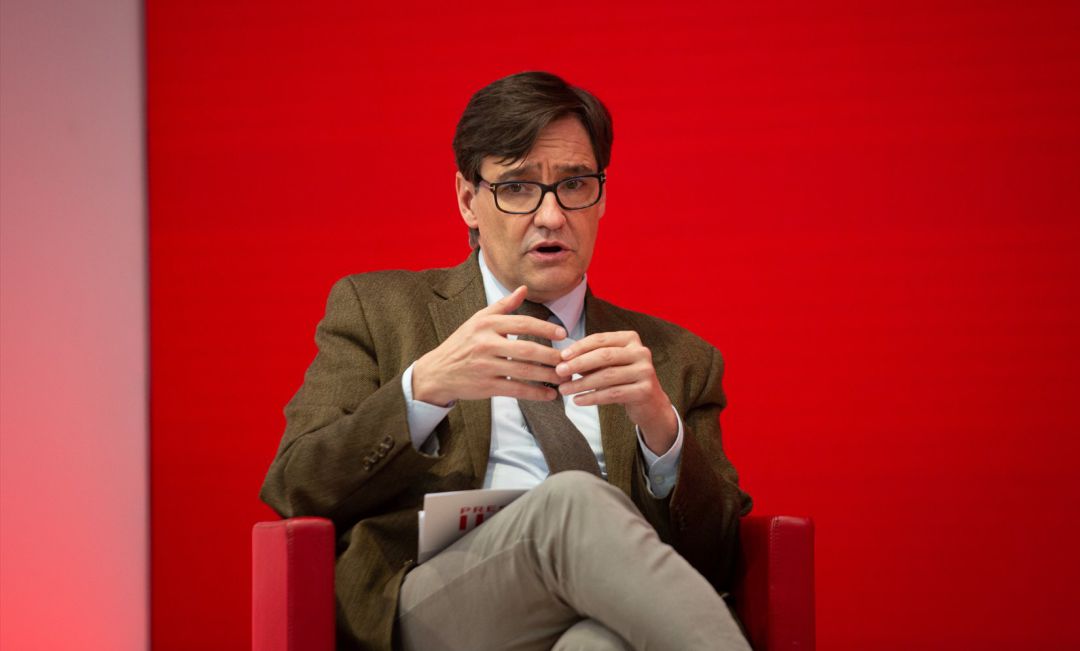 El candidato del PSC a las elecciones catalanas del 14-F, Salvador Illa. El candidato del PSC a las elecciones catalanas del 14-F, Salvador Illa.