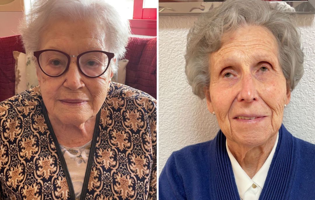 Concha Mellado (derecha) y Dolores Borja (izquierda) residentes en San Basilio (Murcia) han sido las protagonistas del especial Hoy por hoy Murcia con motivo de la Semana de la Radio Concha Mellado (derecha) y Dolores Borja (izquierda) residentes en San Basilio (Murcia) han sido las protagonistas del especial Hoy por hoy Murcia con motivo de la Semana de la Radio