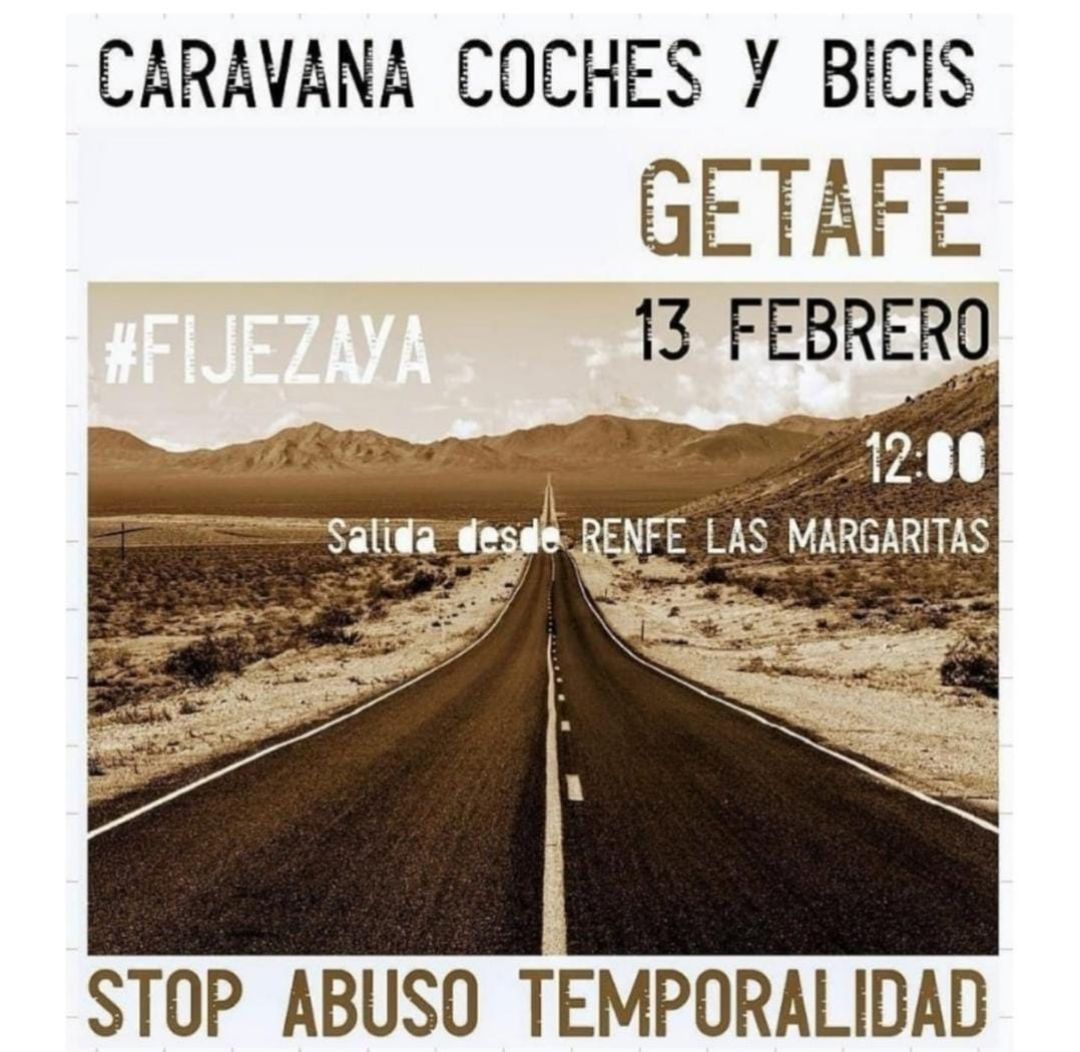 Cartel de la convocatoria para este sábado. Cartel de la convocatoria para este sábado.