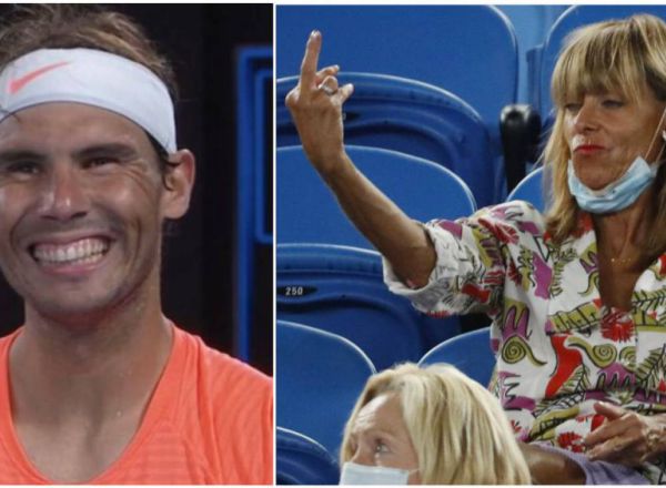 Nadal y la aficionada