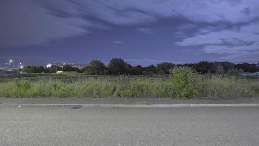 Polígonos desde una carretera Polígonos desde una carretera