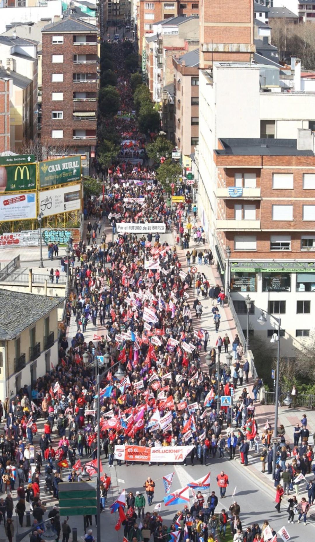Panorámica manifestación Panorámica manifestación