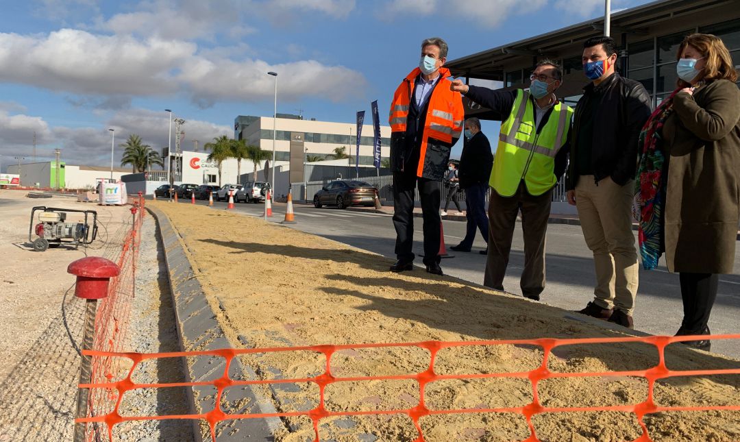 Obras para la mejora de las comunicaciones con San Javier Obras para la mejora de las comunicaciones con San Javier