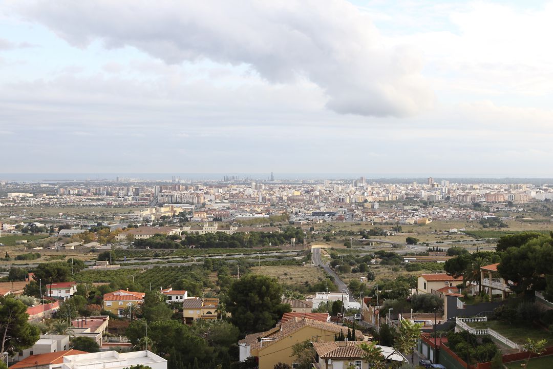 Vista de la ciudad de Castelló Vista de la ciudad de Castelló