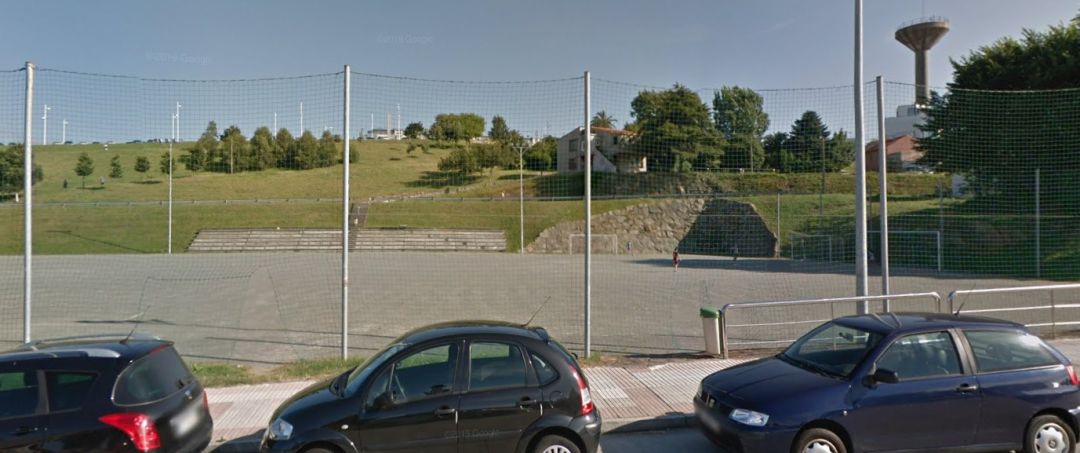 Actual campo de fútbol de Eirís Actual campo de fútbol de Eirís