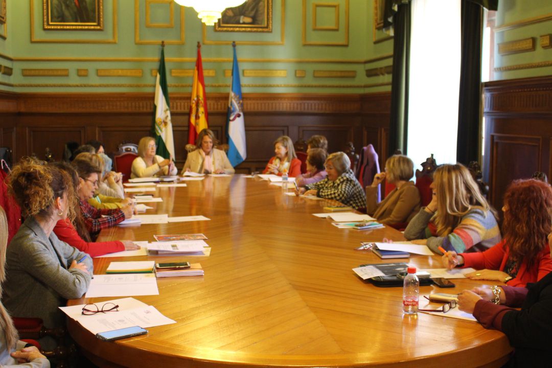 Imagen de archivo de la reunión del consejo municipal de la Mujer de Motril Imagen de archivo de la reunión del consejo municipal de la Mujer de Motril