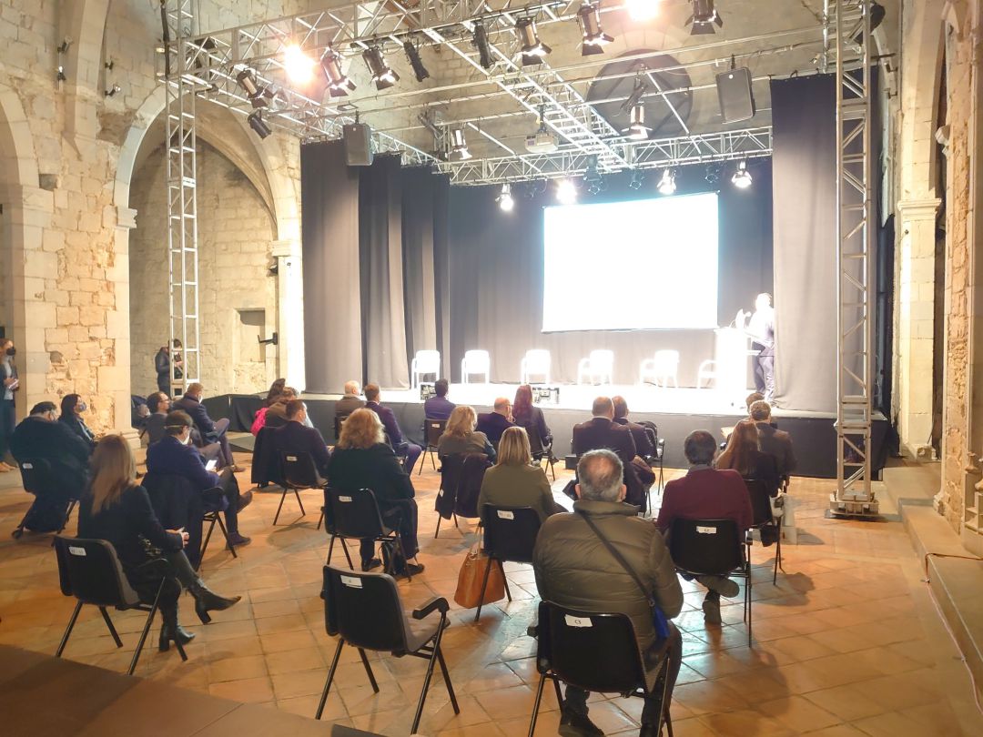 La presentació d'Obrir Girona La presentació d'Obrir Girona