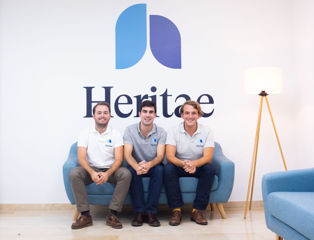 Los tres fundadores de Heritae Los tres fundadores de Heritae