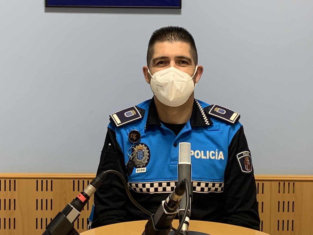 El Inspector Jefe de la Policía, Gustavo Álamo, repasa las normativas establecidas por la Junta El Inspector Jefe de la Policía, Gustavo Álamo, repasa las normativas establecidas por la Junta