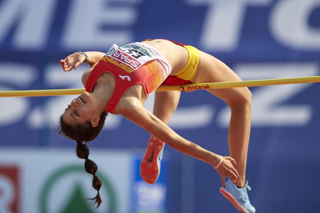 Saleta Fernández, promesa de la altura femenina española Saleta Fernández, promesa de la altura femenina española