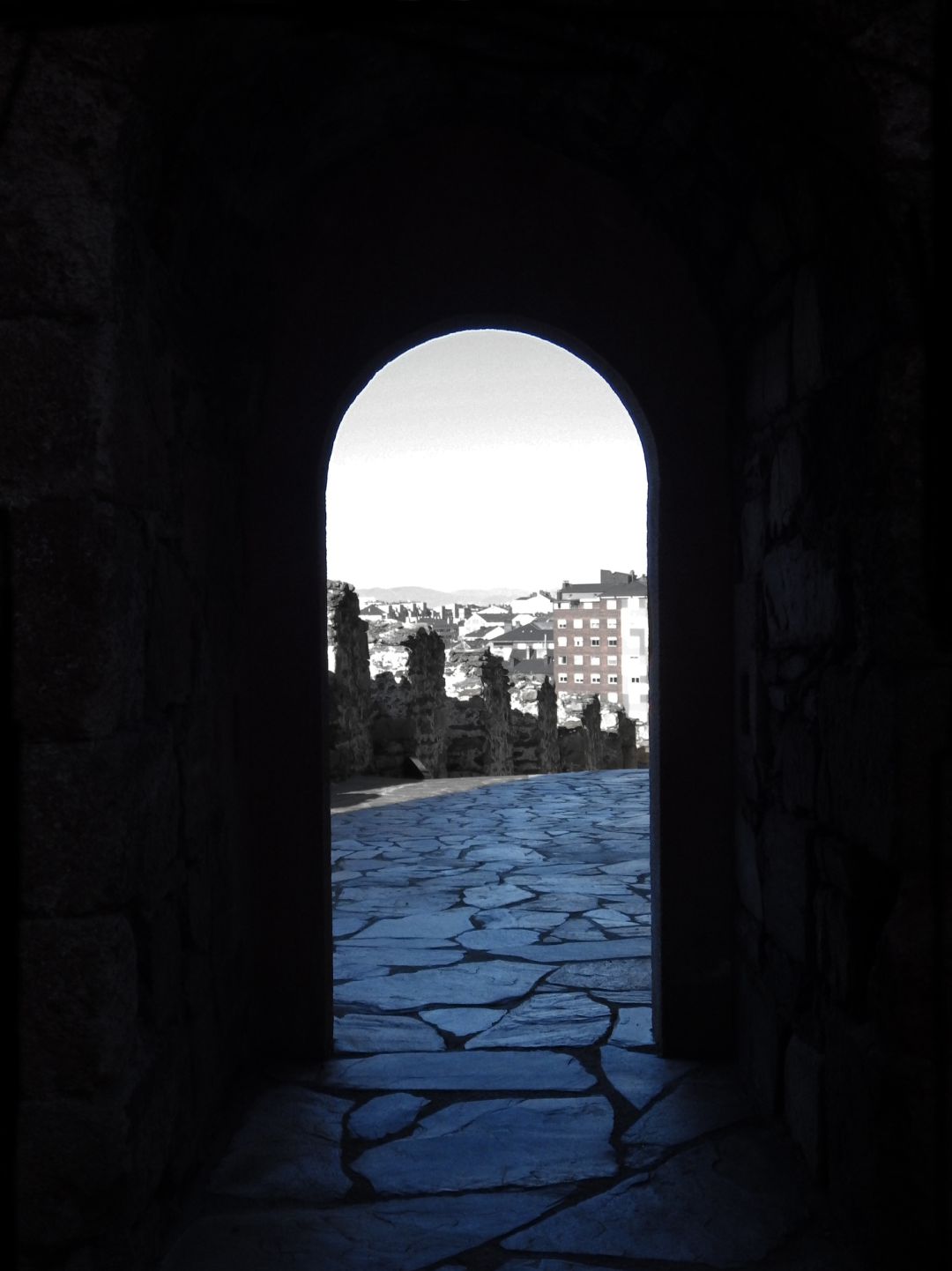 Imagen del interior del castillo Imagen del interior del castillo