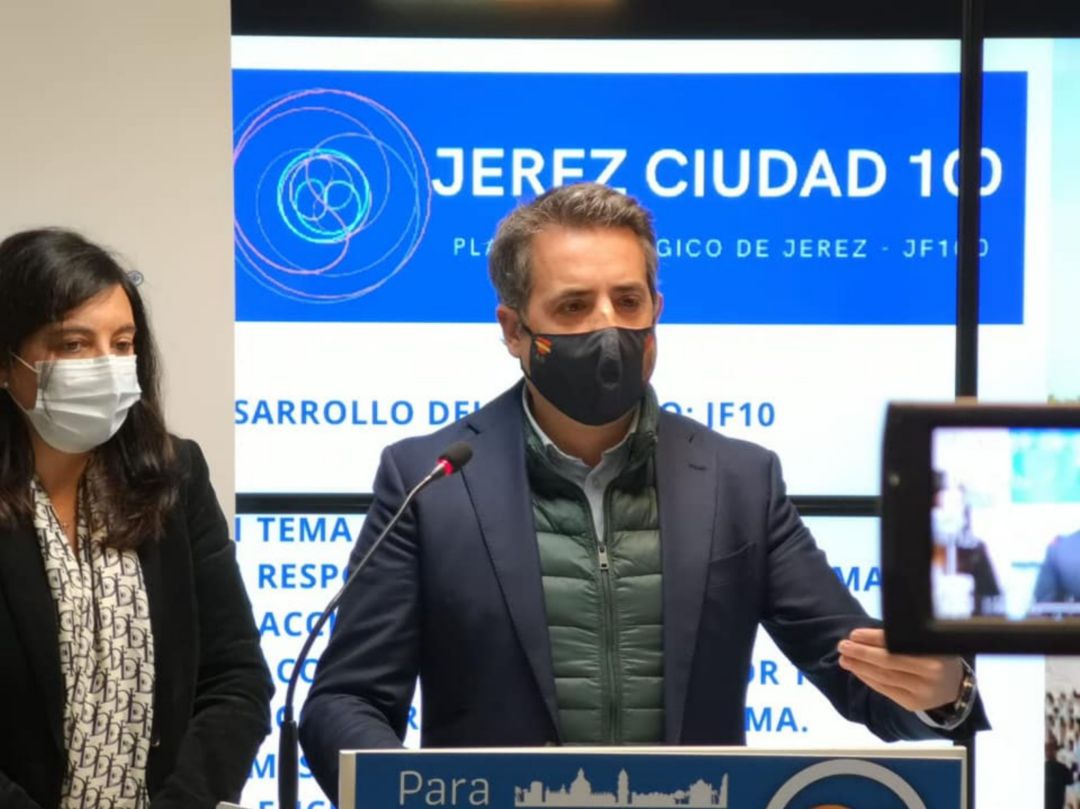 Antonio Saldaña, portavoz municipal del PP, en una comparecencia reciente Antonio Saldaña, portavoz municipal del PP, en una comparecencia reciente