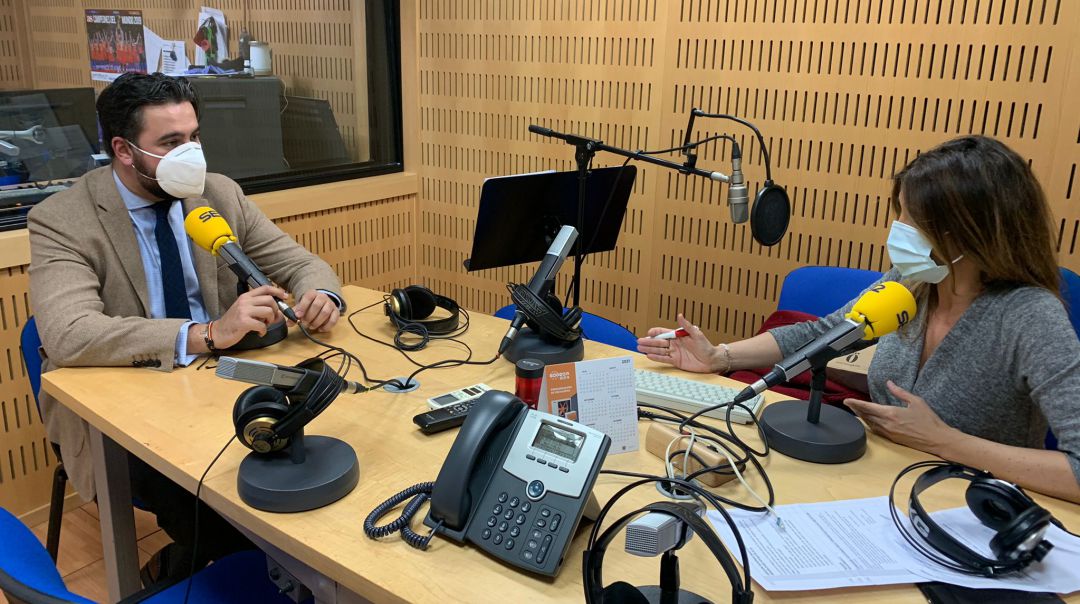 Encarna Talavera entrevista al pregonero de la Semsna Santa de Murcia 2021, Álvaro Carmona Encarna Talavera entrevista al pregonero de la Semsna Santa de Murcia 2021, Álvaro Carmona