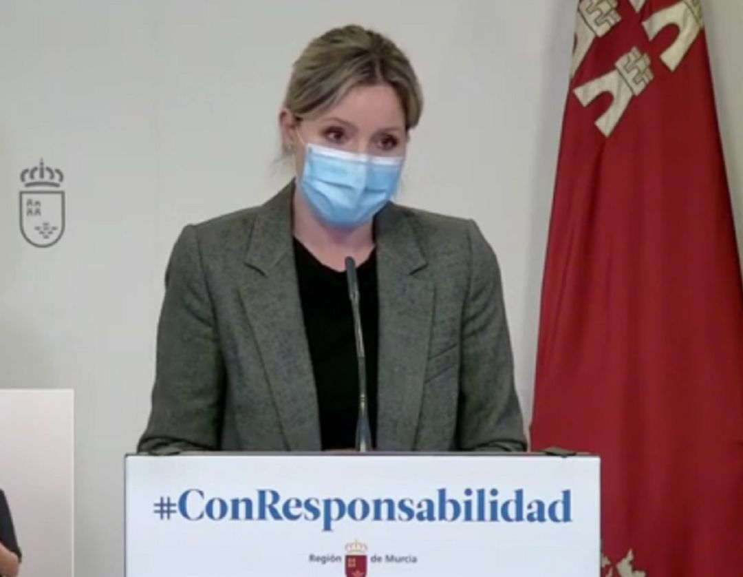 Ana Martínez Vidal, consejera portavoz del Gobierno de la Región de Murcia Ana Martínez Vidal, consejera portavoz del Gobierno de la Región de Murcia