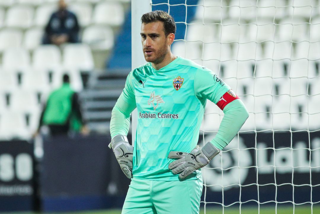 Fernando después de la derrota en Leganés (2-1). Fernando después de la derrota en Leganés (2-1).