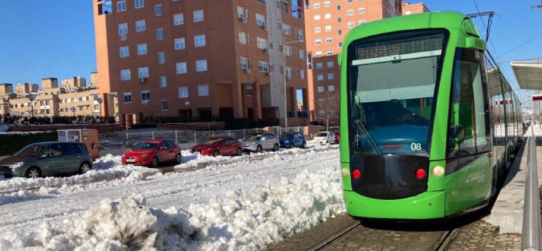 La Comunidad financia menos de la mitad del tranvía de Parla La Comunidad financia menos de la mitad del tranvía de Parla