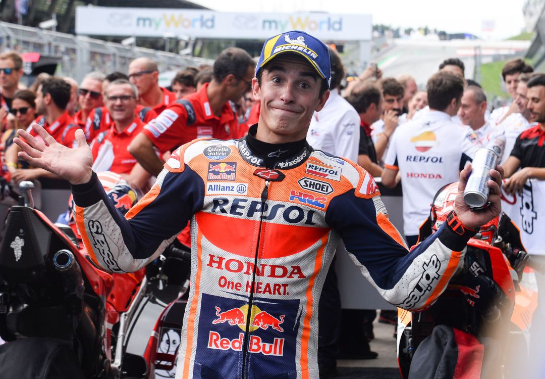 Marc Márquez, piloto de Moto GP. Marc Márquez, piloto de Moto GP.