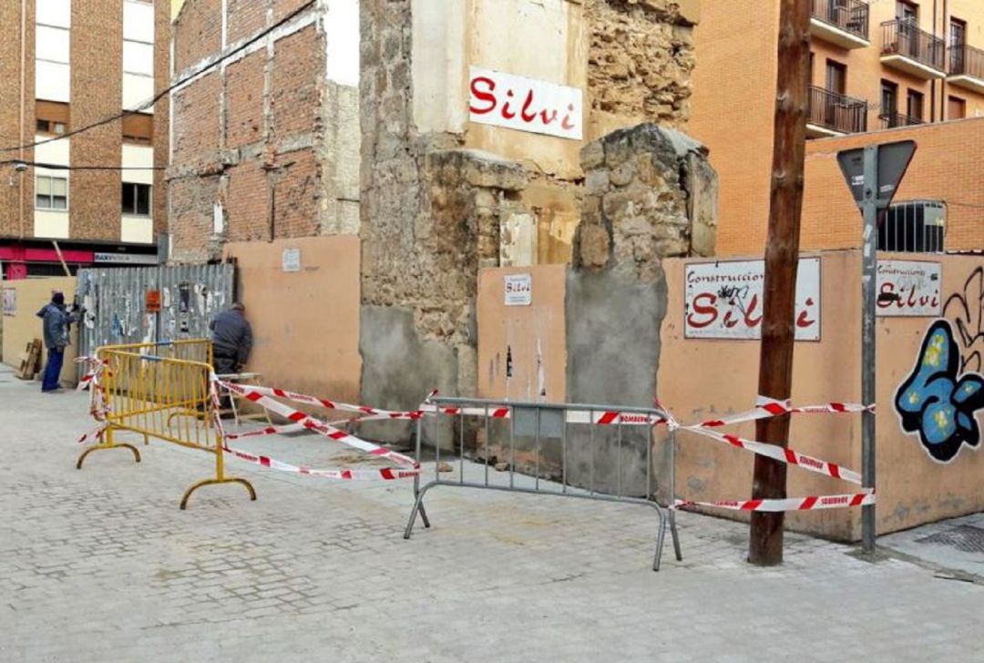 Pocos vestigios han quedado de la muralla de Aranda Pocos vestigios han quedado de la muralla de Aranda