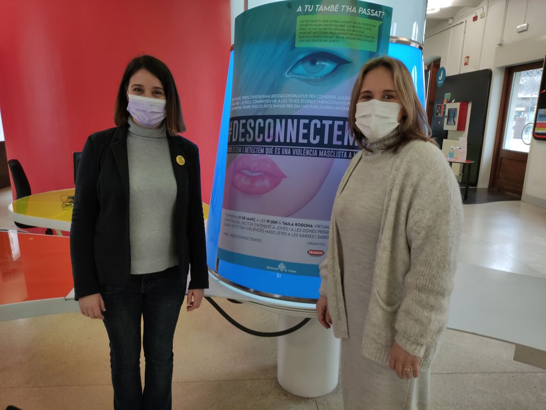 La presentació del projecte Desconnectem La presentació del projecte Desconnectem
