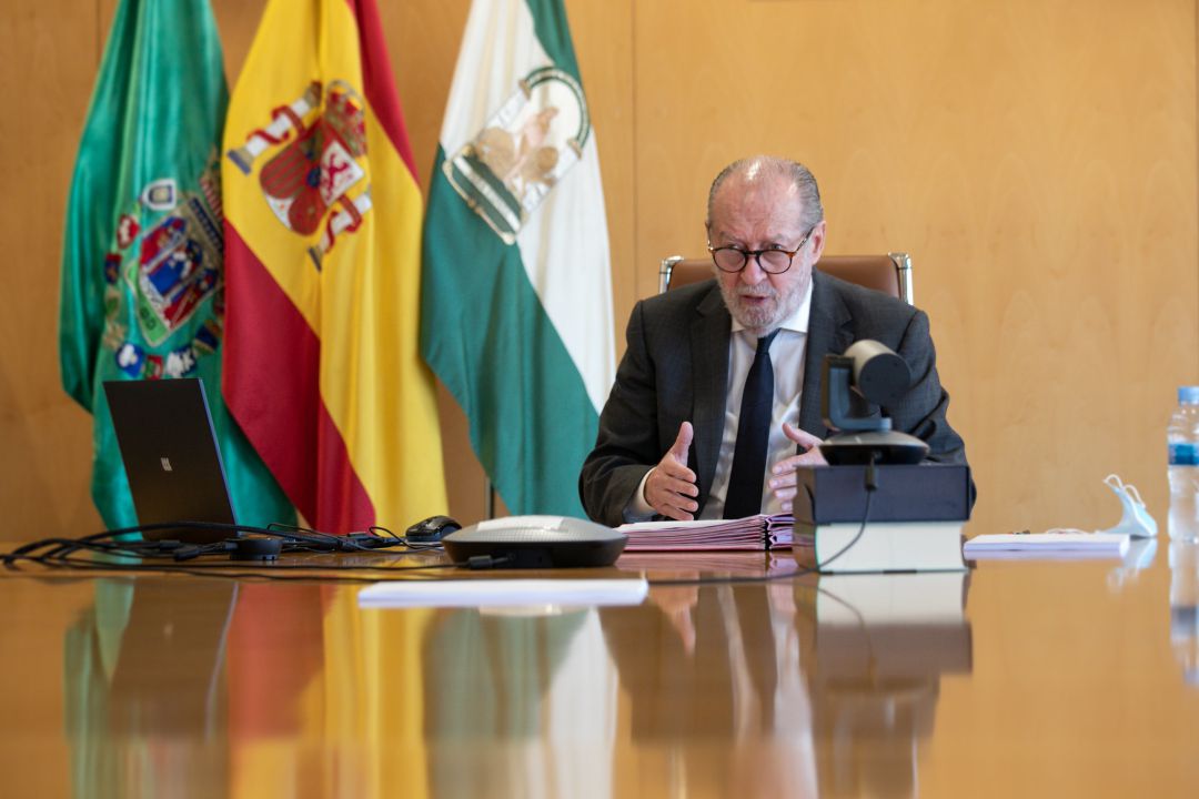 Imagen de archivo del presidente de la Diputación, Fernando Rodríguez Villalobos Imagen de archivo del presidente de la Diputación, Fernando Rodríguez Villalobos