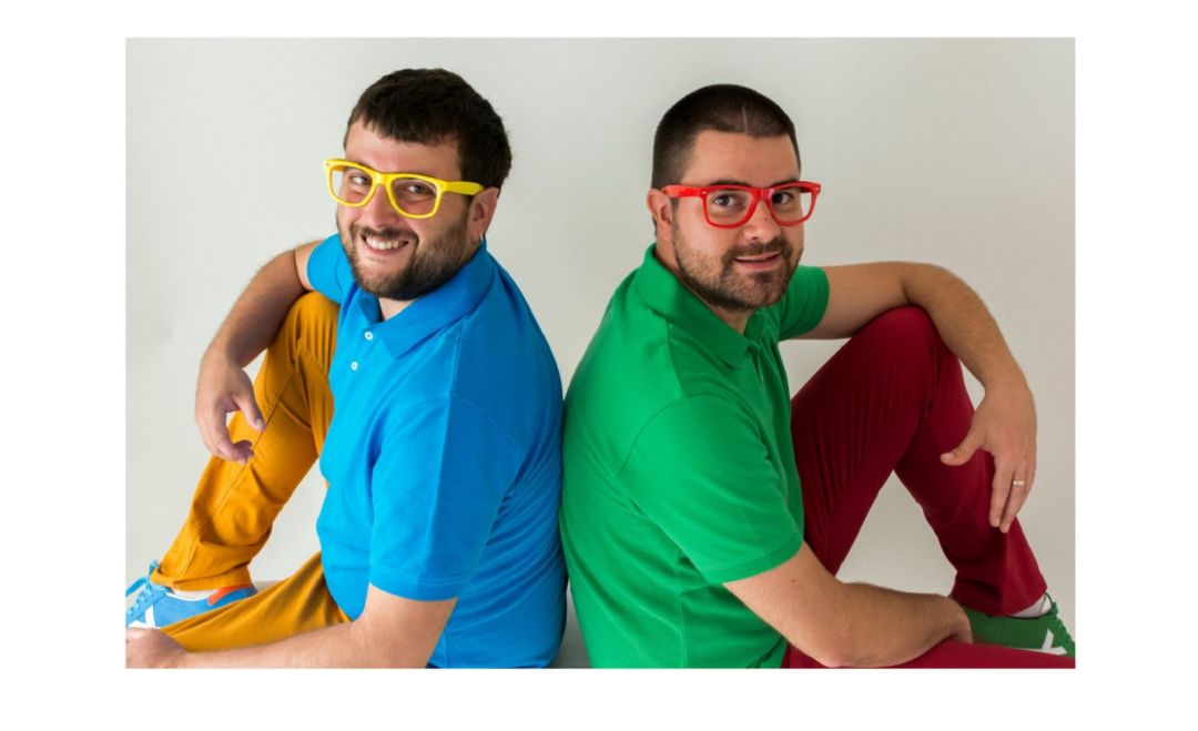 Gerard Alcover i Emili Llamas en una imatge promocional de Koeman Gerard Alcover i Emili Llamas en una imatge promocional de Koeman