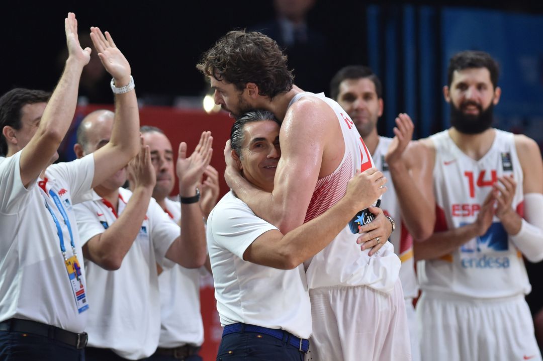 Scariolo y Pau Gasol Scariolo y Pau Gasol