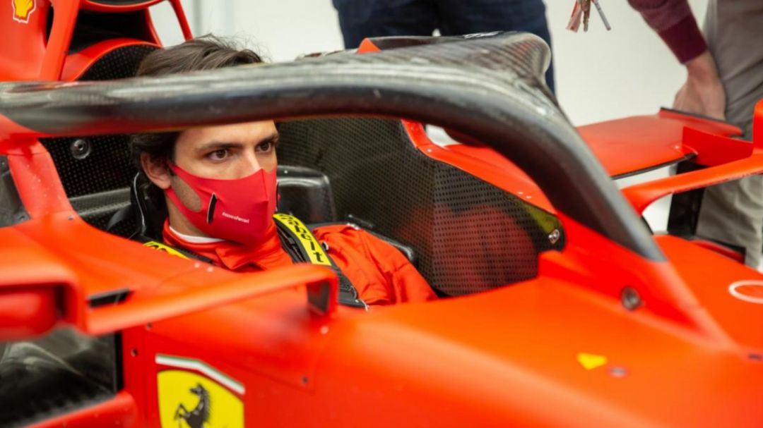 Carlos Sainz, piloto de Ferrari Carlos Sainz, piloto de Ferrari