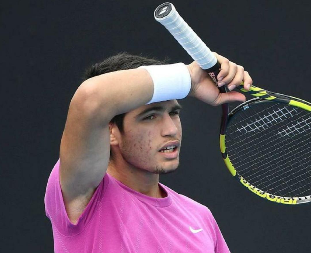 Carlos Alcaraz en el último Grand Slam Carlos Alcaraz en el último Grand Slam