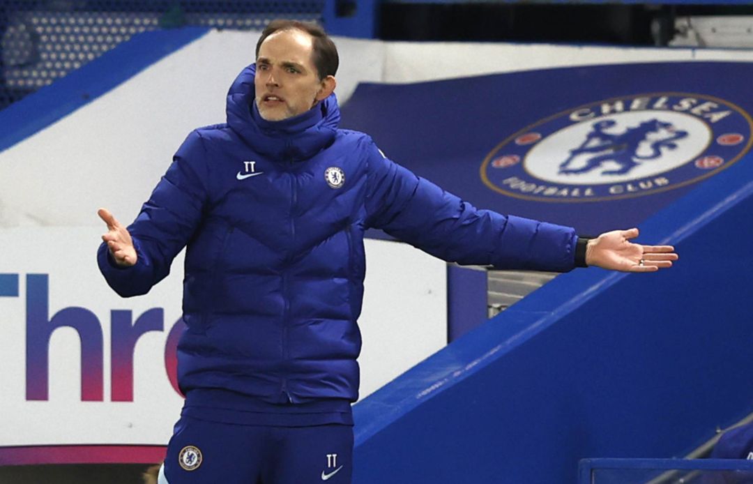 El técnico del Chelsea Thomas Tuchel. El técnico del Chelsea Thomas Tuchel.