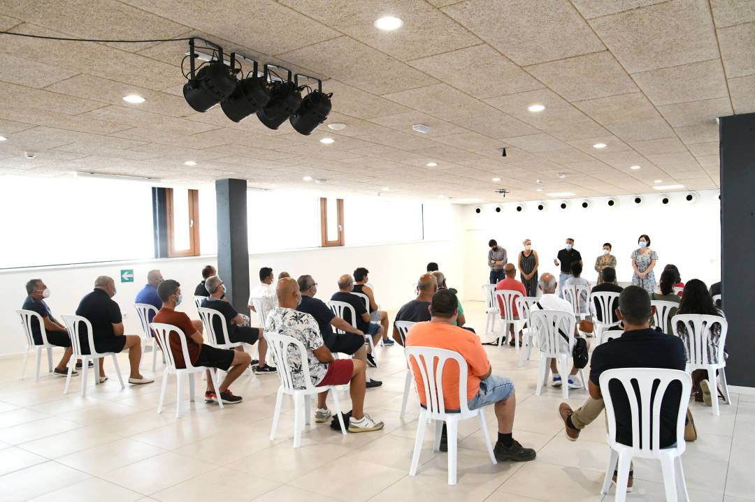 Imagen de archivo, de agosto de 2020, de seleccionados en un anterior Plan Social. Imagen de archivo, de agosto de 2020, de seleccionados en un anterior Plan Social.