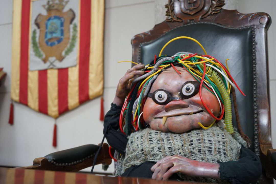 La Bruja Avería ja va conèixer el Palau d'Albaida fa uns mesos La Bruja Avería ja va conèixer el Palau d'Albaida fa uns mesos