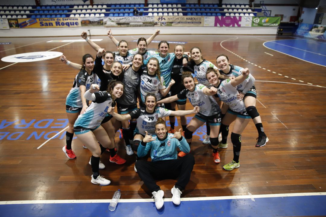 El Guardés celebra el pase a semis de las EHF El Guardés celebra el pase a semis de las EHF