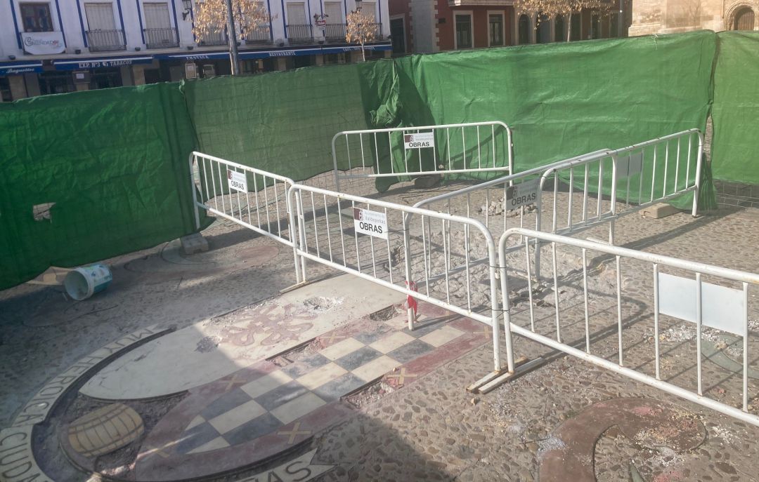 Imagen de archivo de una de las obras menores en Valdepeñas, promovida por el Ayuntamiento de la ciudad del vino Imagen de archivo de una de las obras menores en Valdepeñas, promovida por el Ayuntamiento de la ciudad del vino