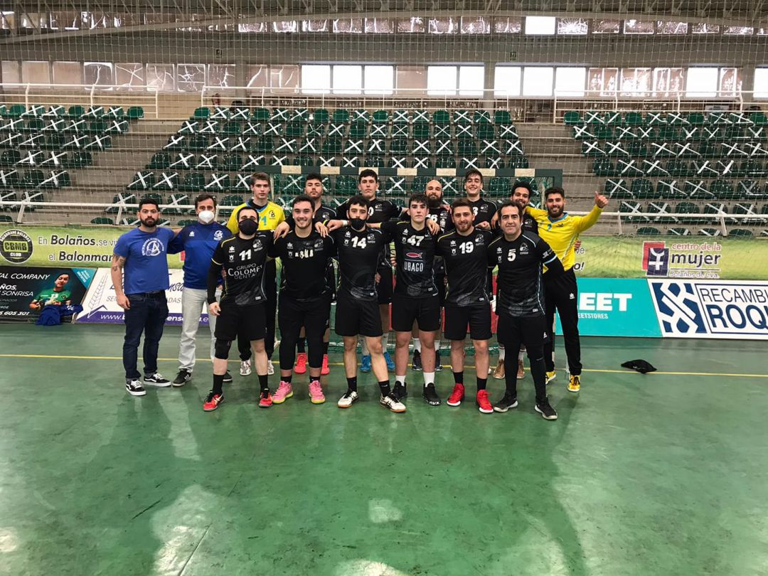 El Senior Masculino tras jugar en Bolaños. El Senior Masculino tras jugar en Bolaños.