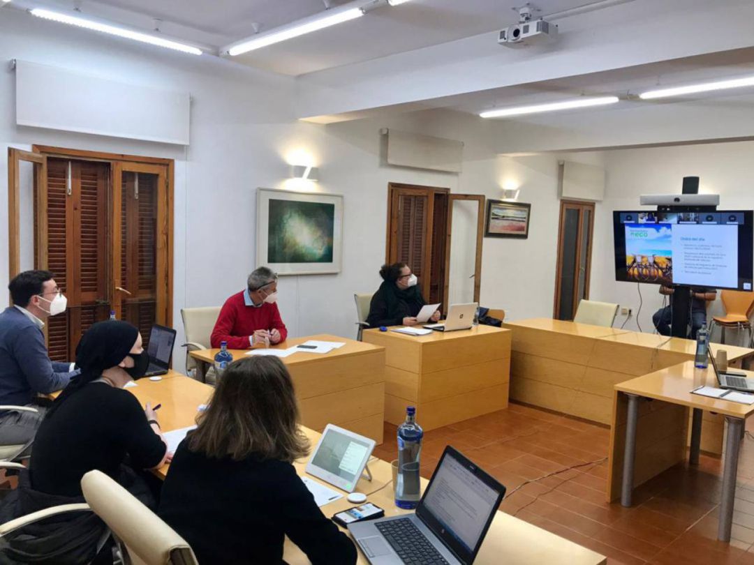 Imagen de archivo de una de las reuniones del Consell d'Entitats Imagen de archivo de una de las reuniones del Consell d'Entitats