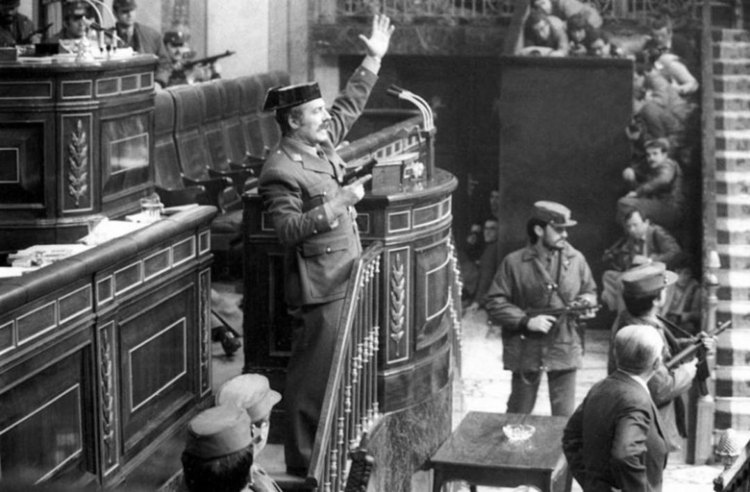 Imagen histórica del Golpe al Congreso Imagen histórica del Golpe al Congreso