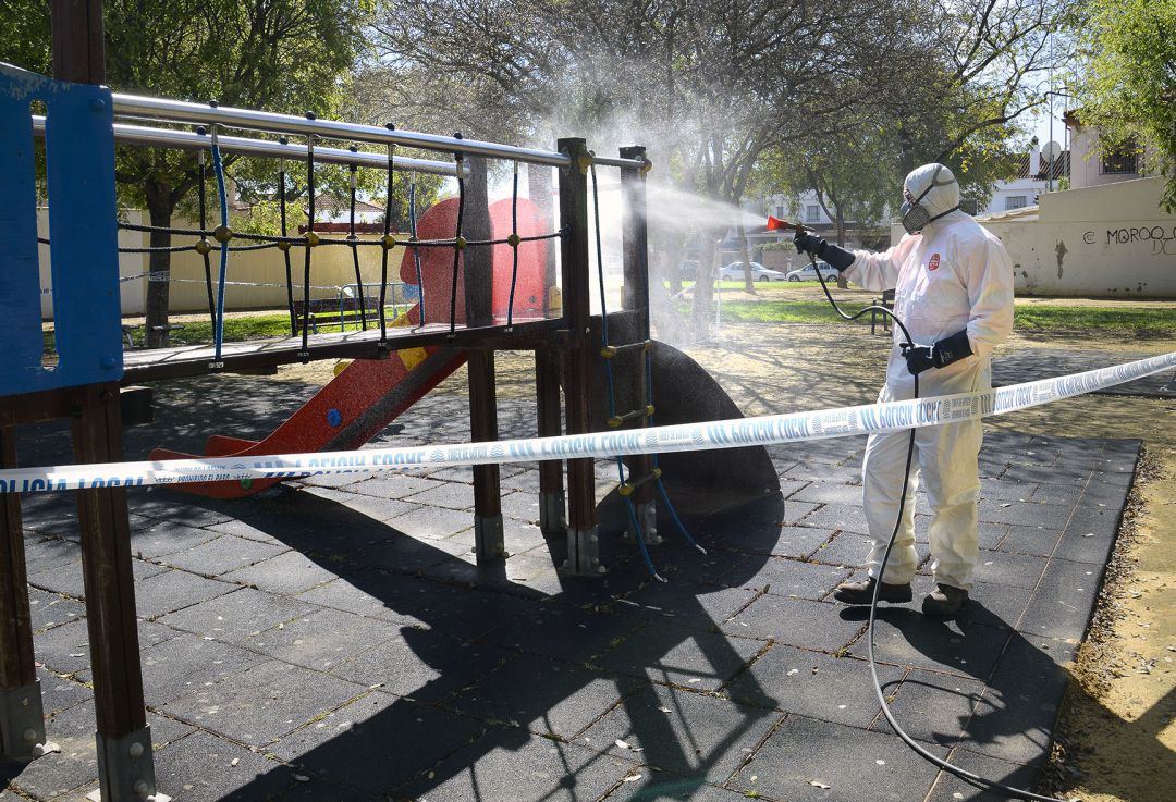 Tareas de desinfección en Jerez Tareas de desinfección en Jerez