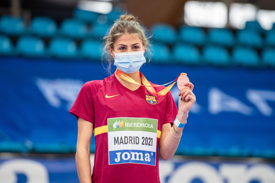 Águeda Muñoz Marqués consigue el bronce absoluto en el 1.500 Águeda Muñoz Marqués consigue el bronce absoluto en el 1.500