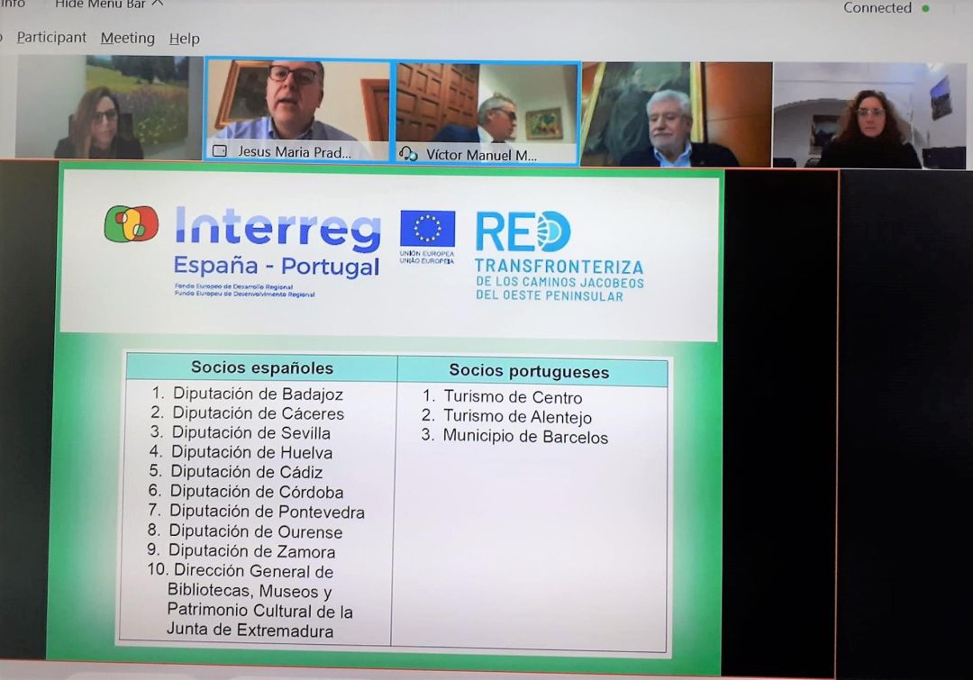 Primera Asamblea de la Red Transfronteriza de los 'Caminos Jacobeos del Oeste Peninsular' Primera Asamblea de la Red Transfronteriza de los 'Caminos Jacobeos del Oeste Peninsular'