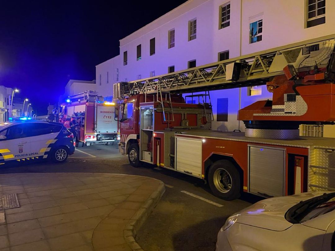 Actuación en la calle Salamanca de Arrecife, Lanzarote. Actuación en la calle Salamanca de Arrecife, Lanzarote.