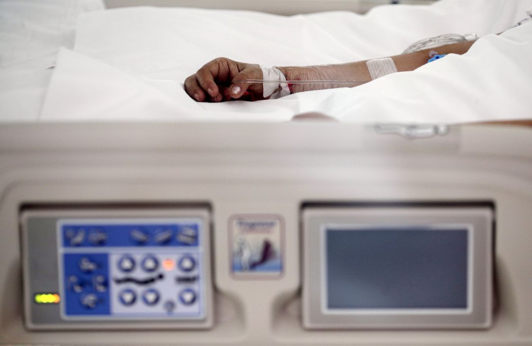 Los datos de ingresos en los hospitales del sur de Madrid siguen bajando desde el pico de la tercera ola que se produjo a finales de enero. Los datos de ingresos en los hospitales del sur de Madrid siguen bajando desde el pico de la tercera ola que se produjo a finales de enero.