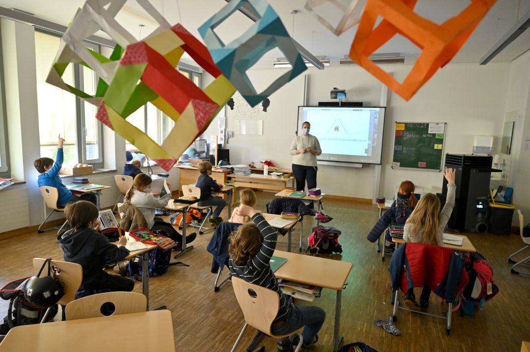 Una aula de Primaria. Una aula de Primaria.